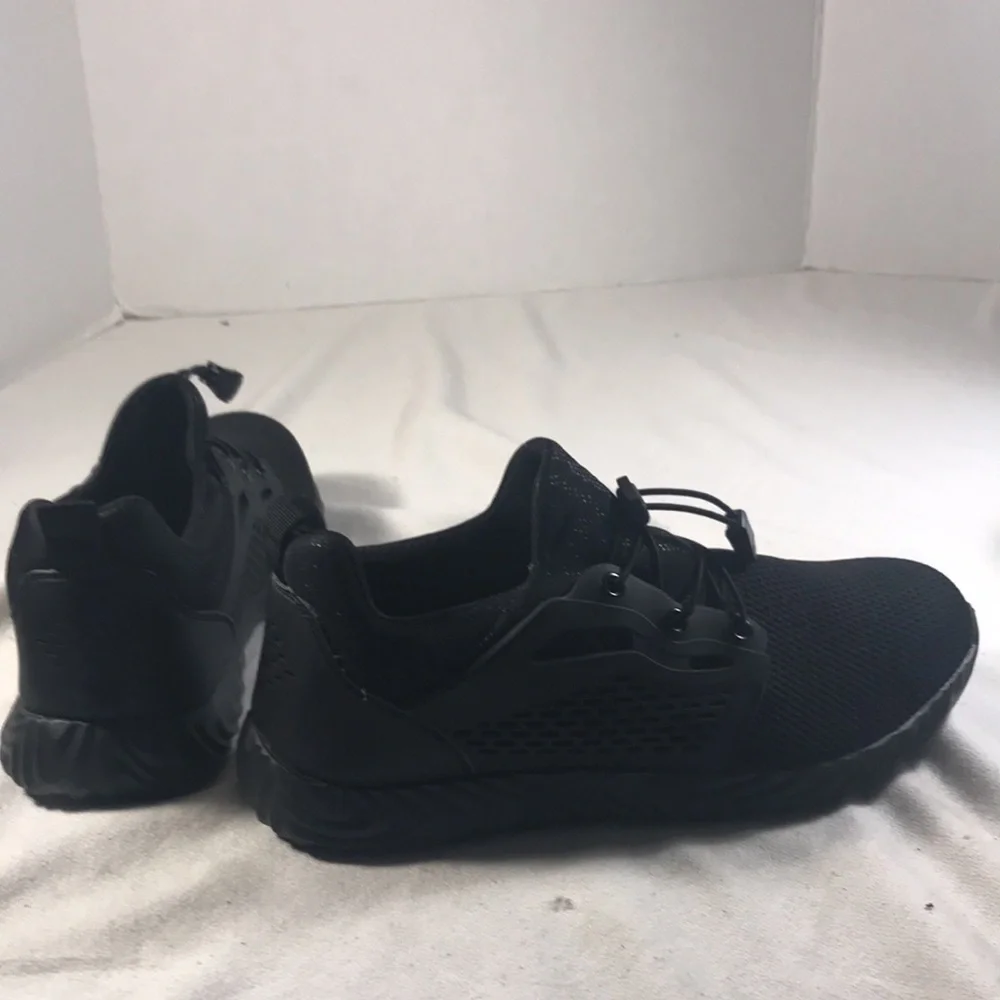 Indestructible Ryder 1.5 Black Rubber and Mesh Hard Toe Men's Safety Work Shoes